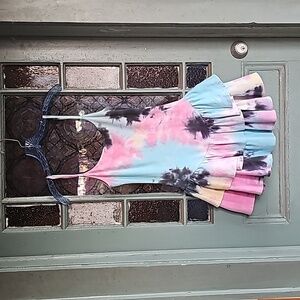 Vintage betsey johnson archive ruffled mini dress